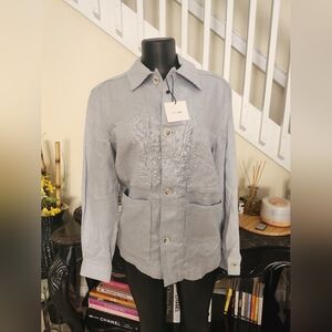 Zara linen jacket size S NEW